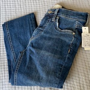 Free People Skinny Distressed Jeans Size 24